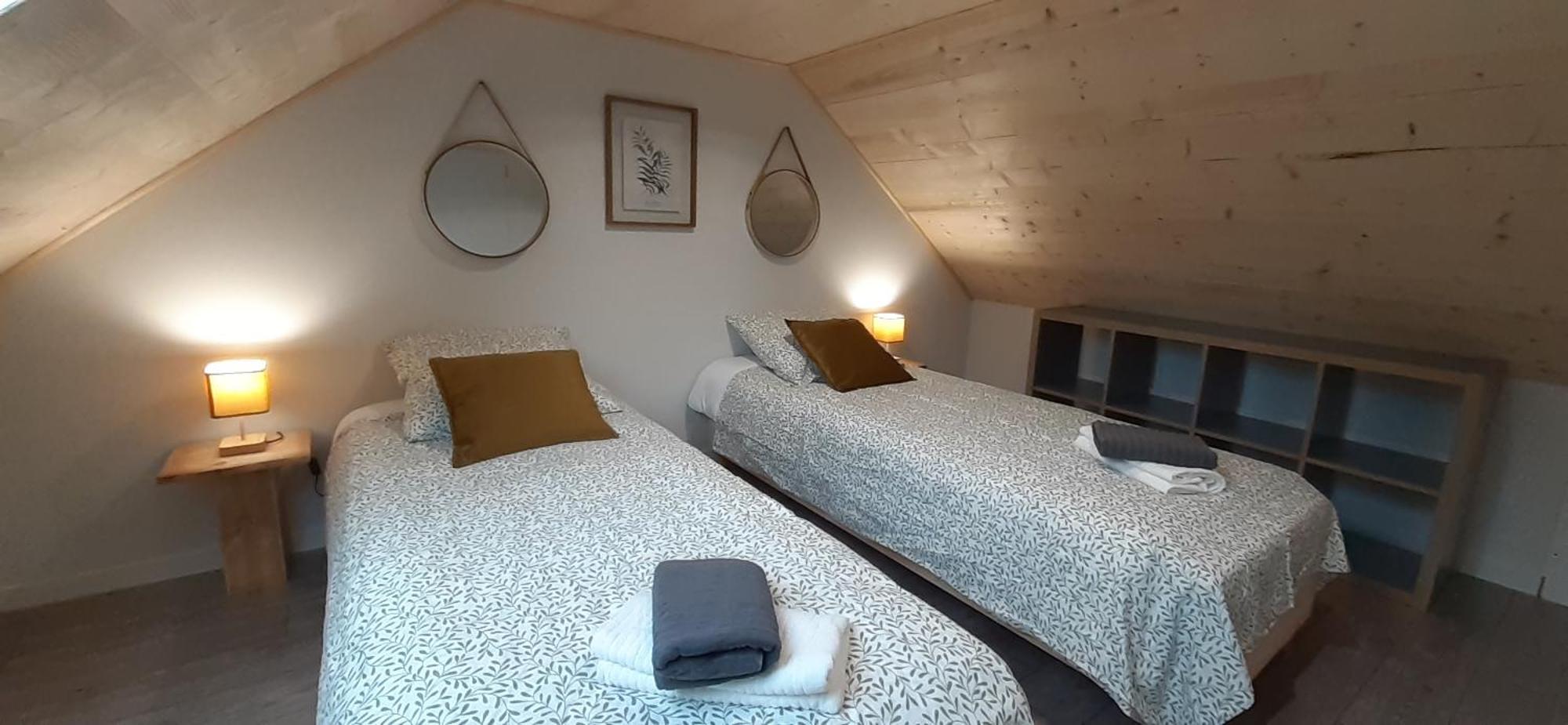 Chalets De Pont Cob Avec Spa Gouézec Exterior foto
