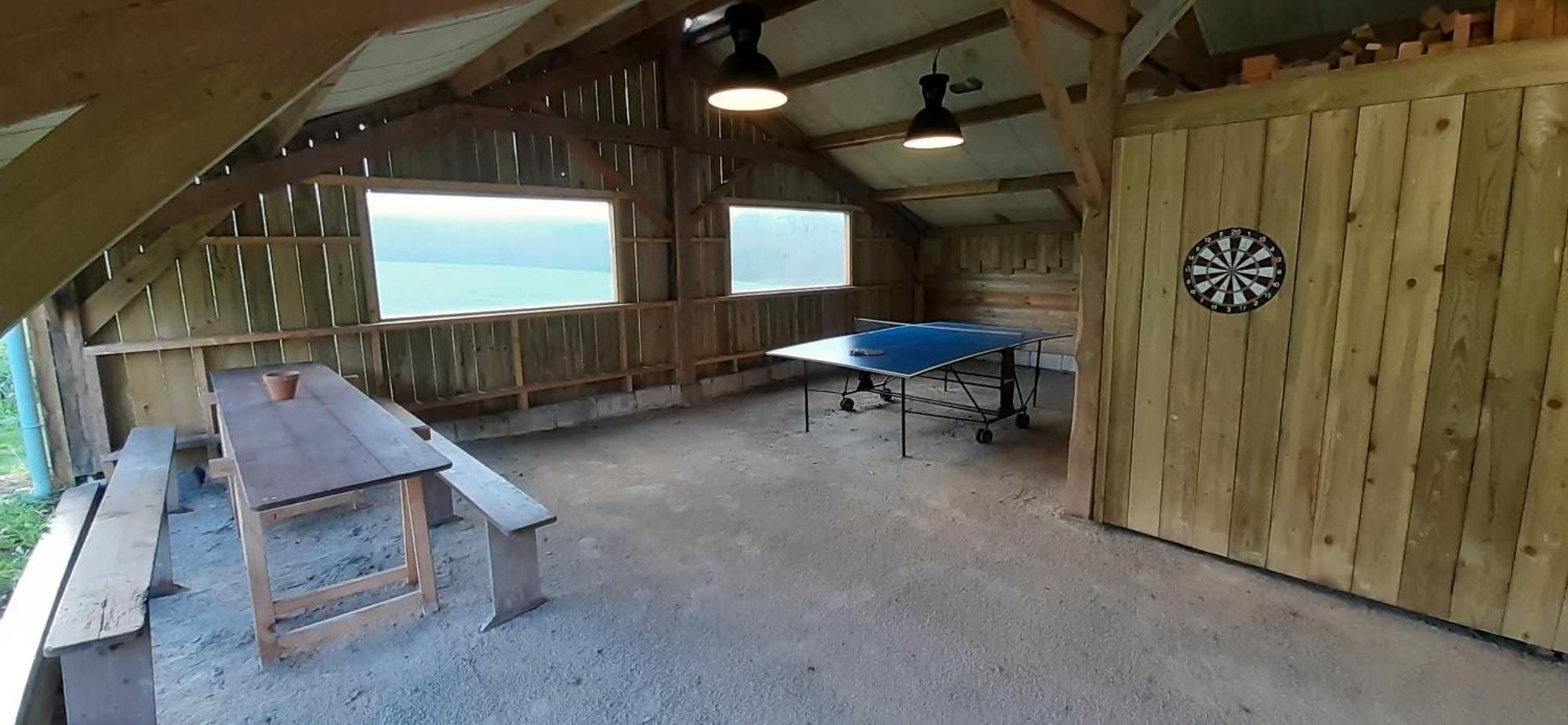 Chalets De Pont Cob Avec Spa Gouézec Exterior foto